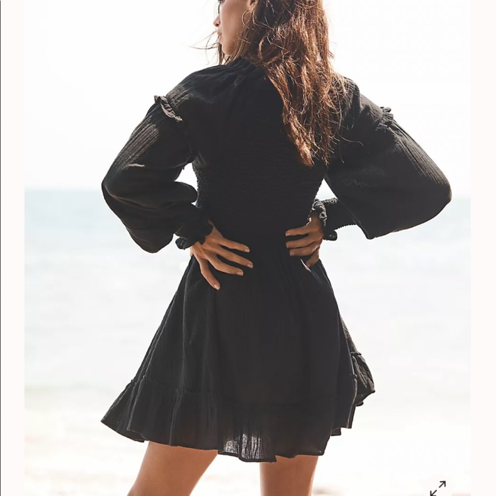 Free People Black Dress - Picture 2 of 11